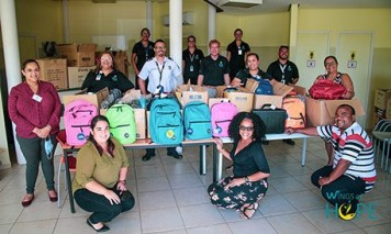 Thanks to AAA - Wings of Hope Back-To-School Project