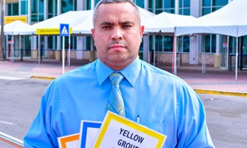Passenger Flow Control at Check-in for US-Bound Passengers