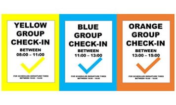 Adaptation of Check-in Time for all Group Color Codes