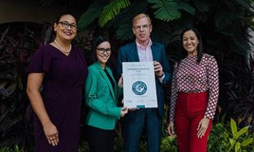 Aruba Airport is the 1st airport in the world to receive Green Globe Certification