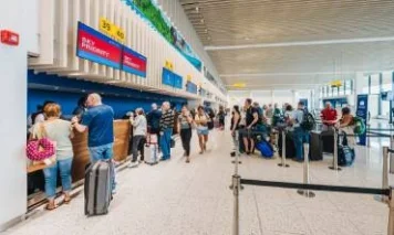 Soft Opening U.S. Check-In Terminal