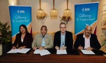 Aruba Airport Authority and Utilities Aruba Sign MOU for Sustainability